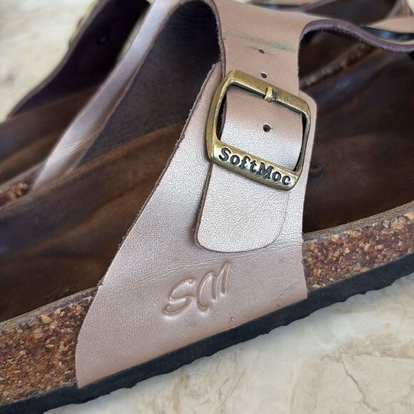 Softmoc Gizeh Soft Footbed Vegan Sandals - Picture 9 of 11